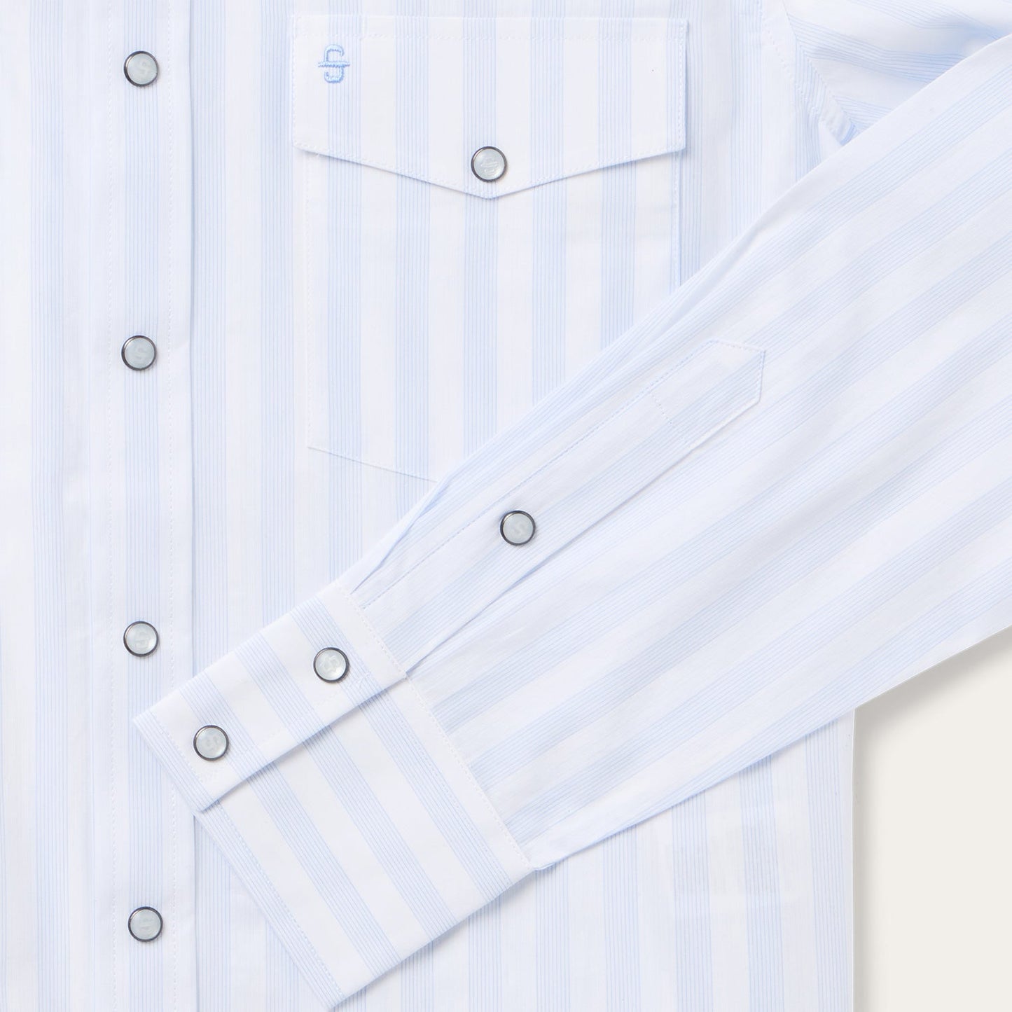 Stripe Oxford Western Shirt
