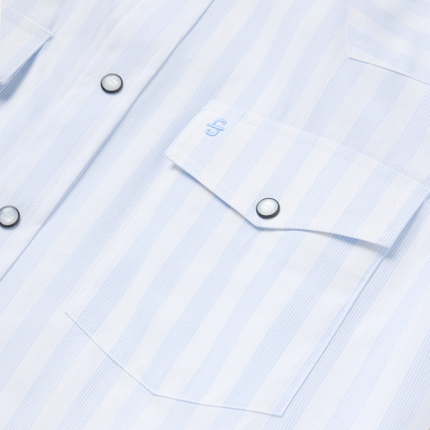 Stripe Oxford Western Shirt