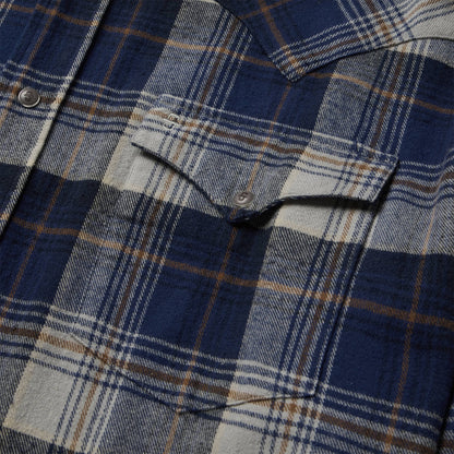 Brushed Flannel Western Shirt