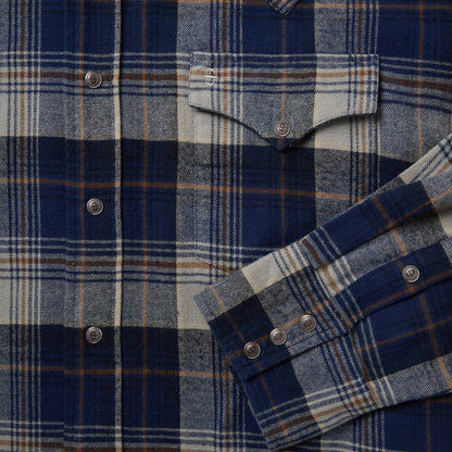 Brushed Flannel Western Shirt