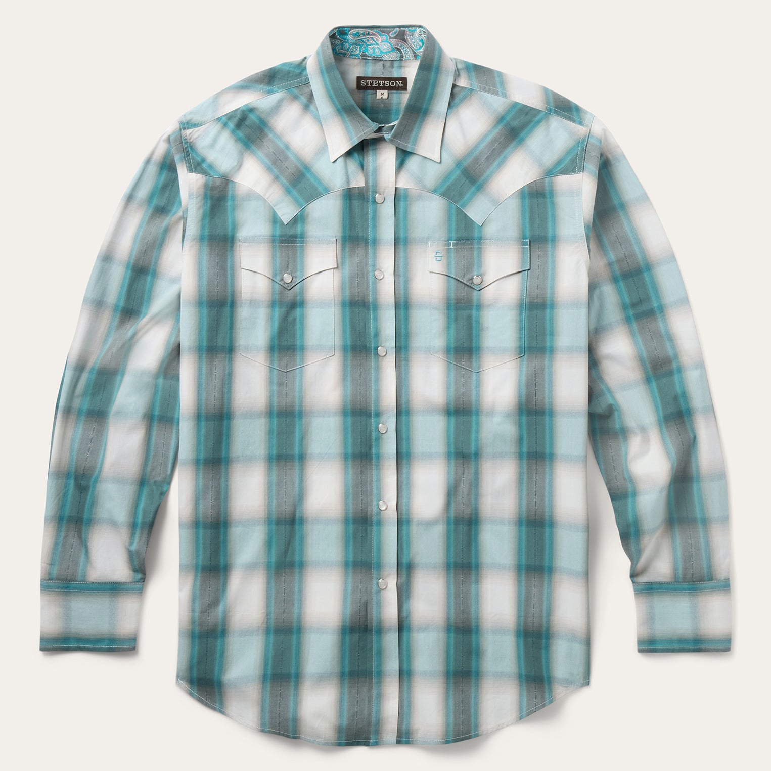 Bluebird Plaid Western Shirt