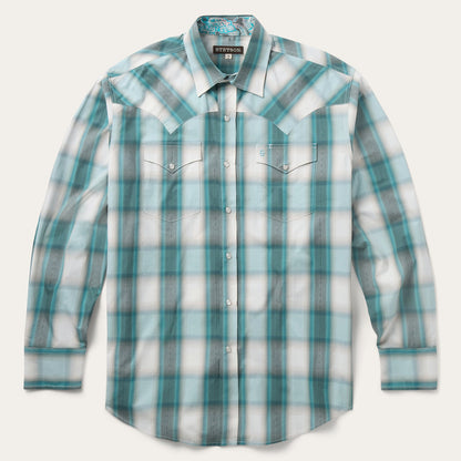 Bluebird Plaid Western Shirt