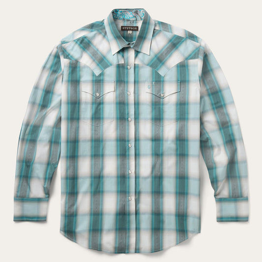 Bluebird Plaid Western Shirt