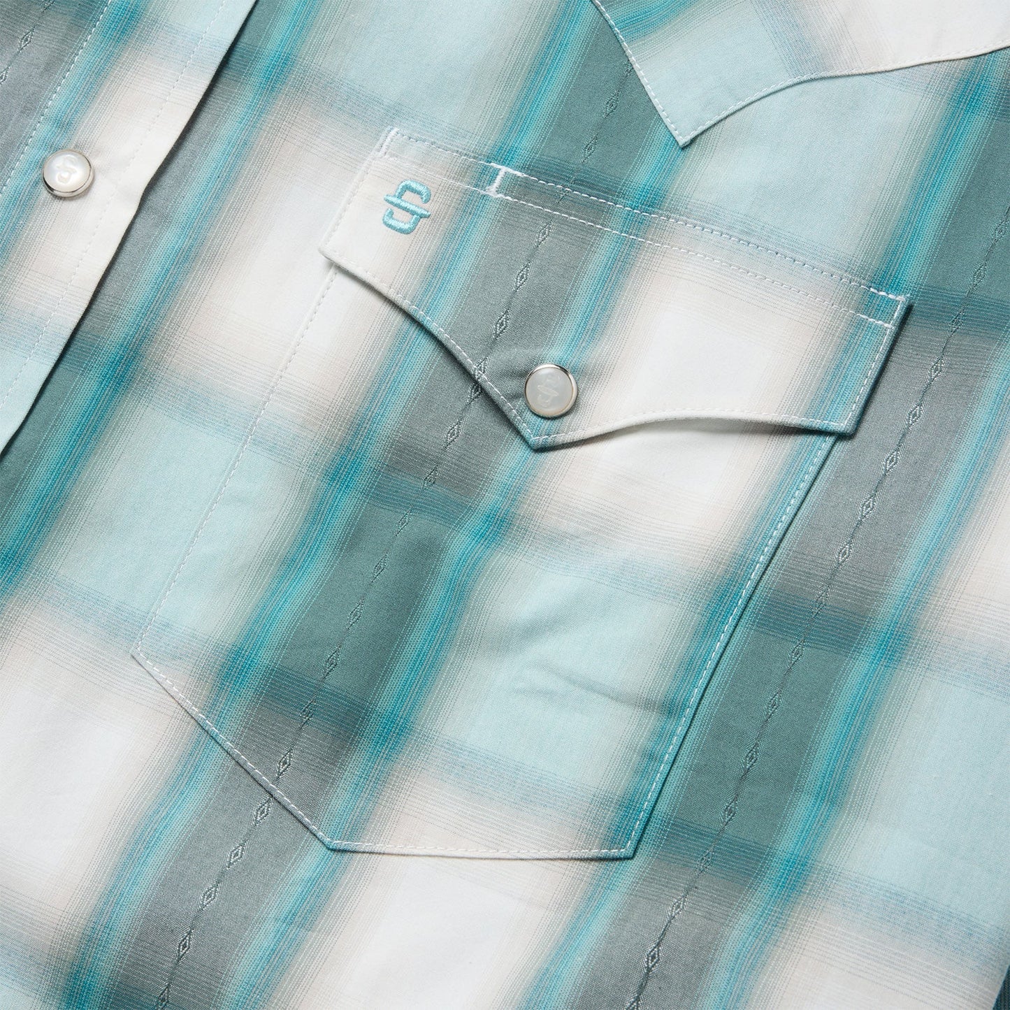 Bluebird Plaid Western Shirt