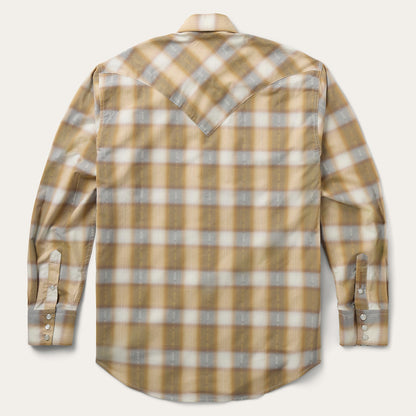Gold Dust Plaid Western Shirt