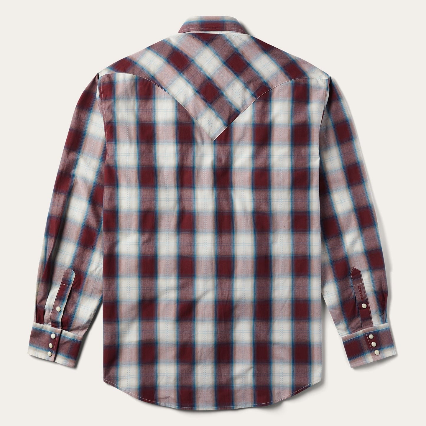 Wine Plaid Shirt