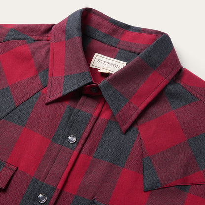 Buffalo Plaid Western Shirt