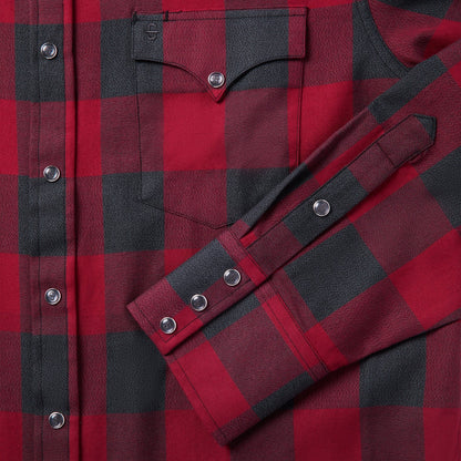 Buffalo Plaid Western Shirt
