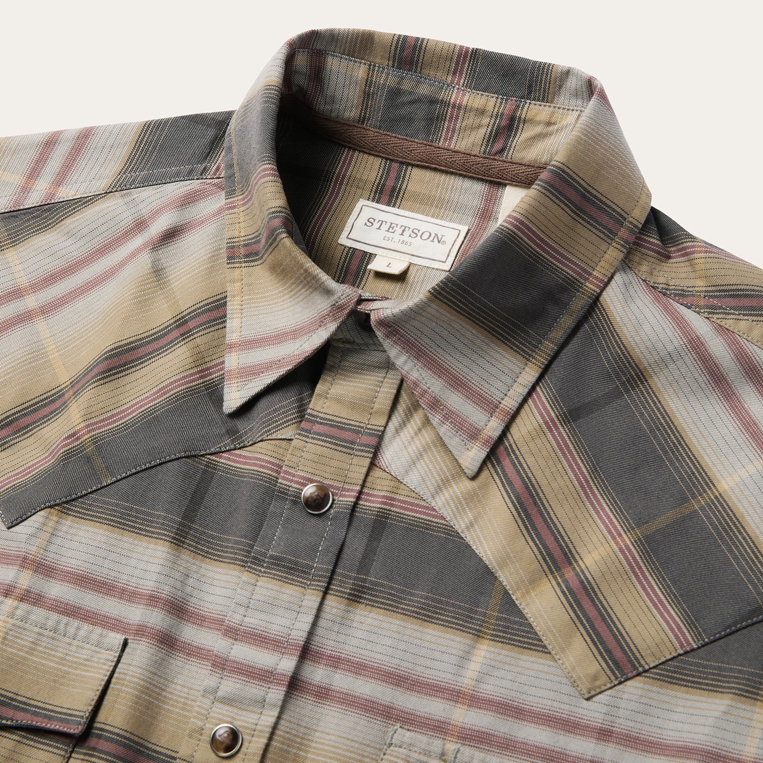 Serape Plaid Western Shirt