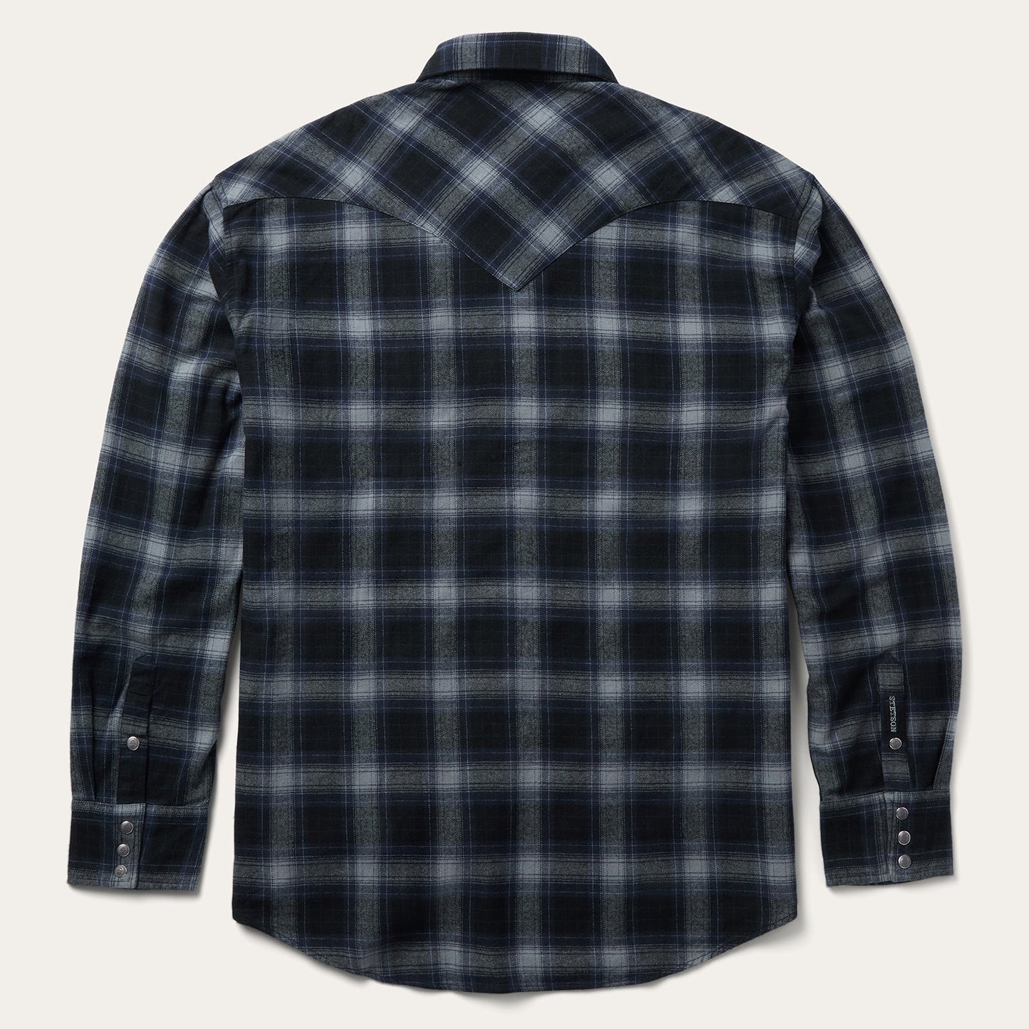 Brushed Twill Plaid Western Shirt