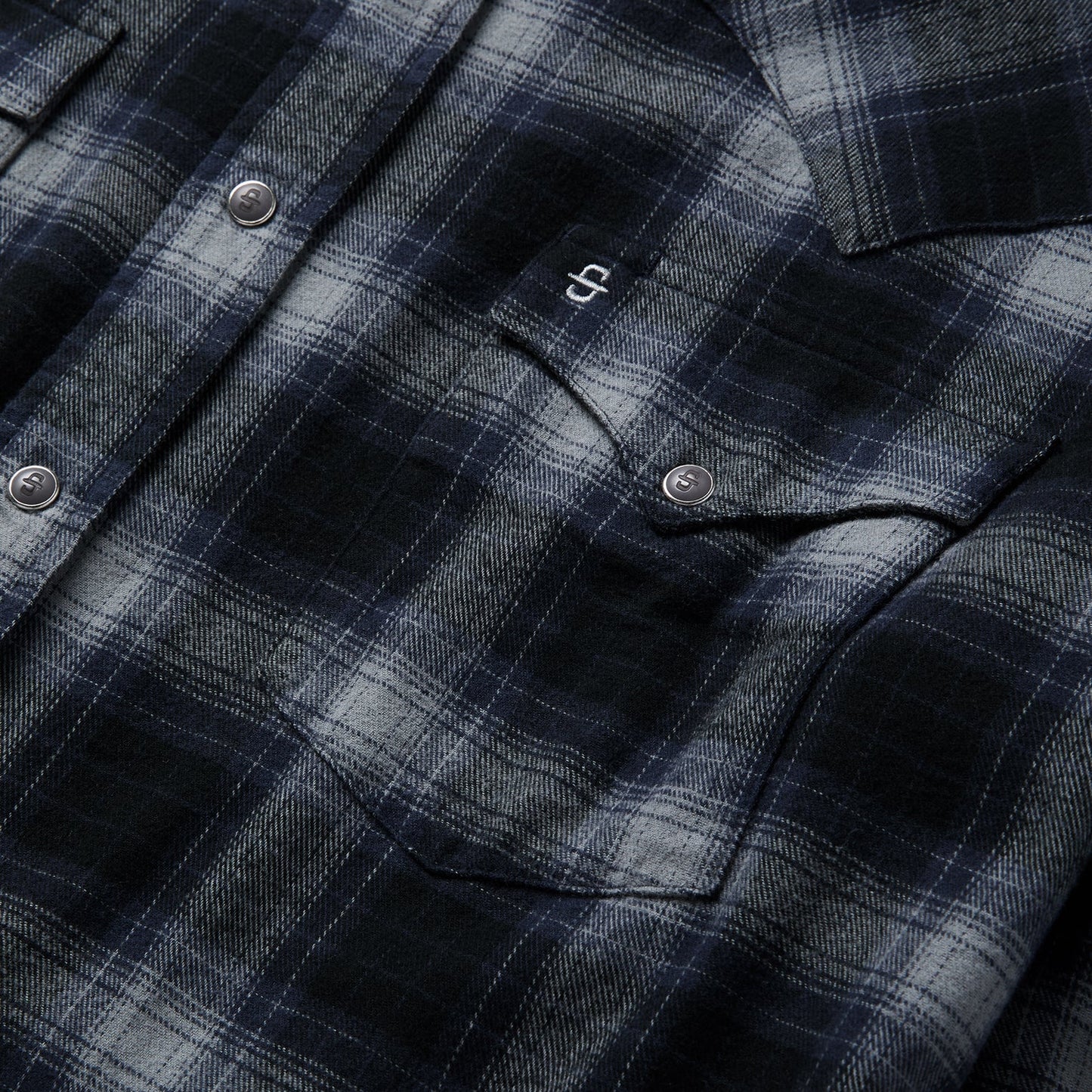 Brushed Twill Plaid Western Shirt