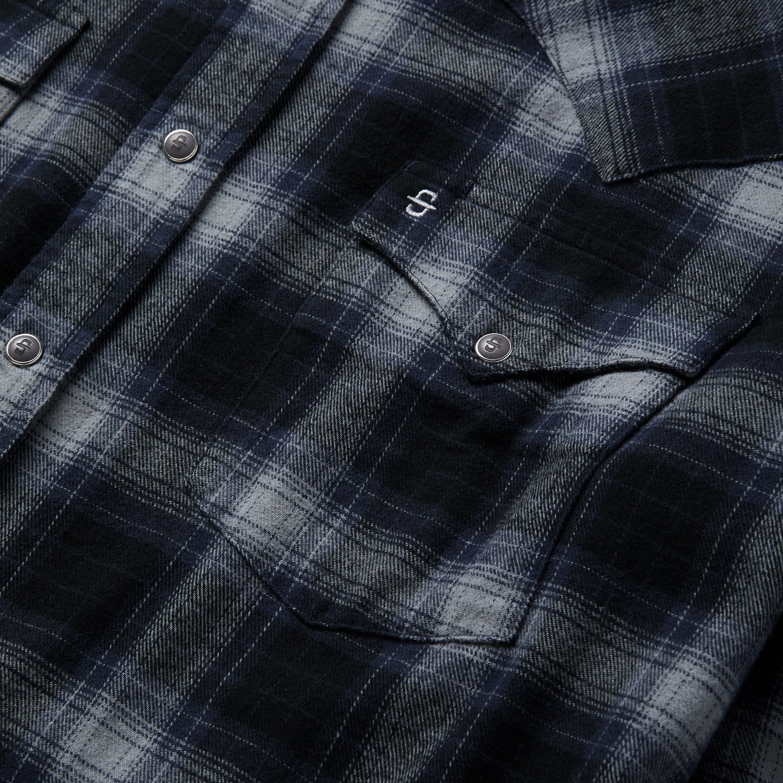 Brushed Twill Plaid Western Shirt