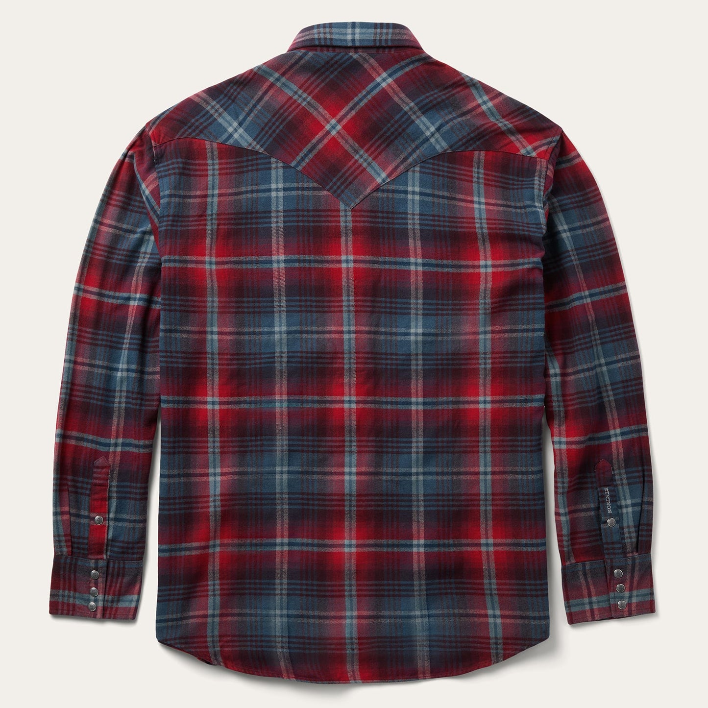 Brushed Twill Plaid Western Shirt