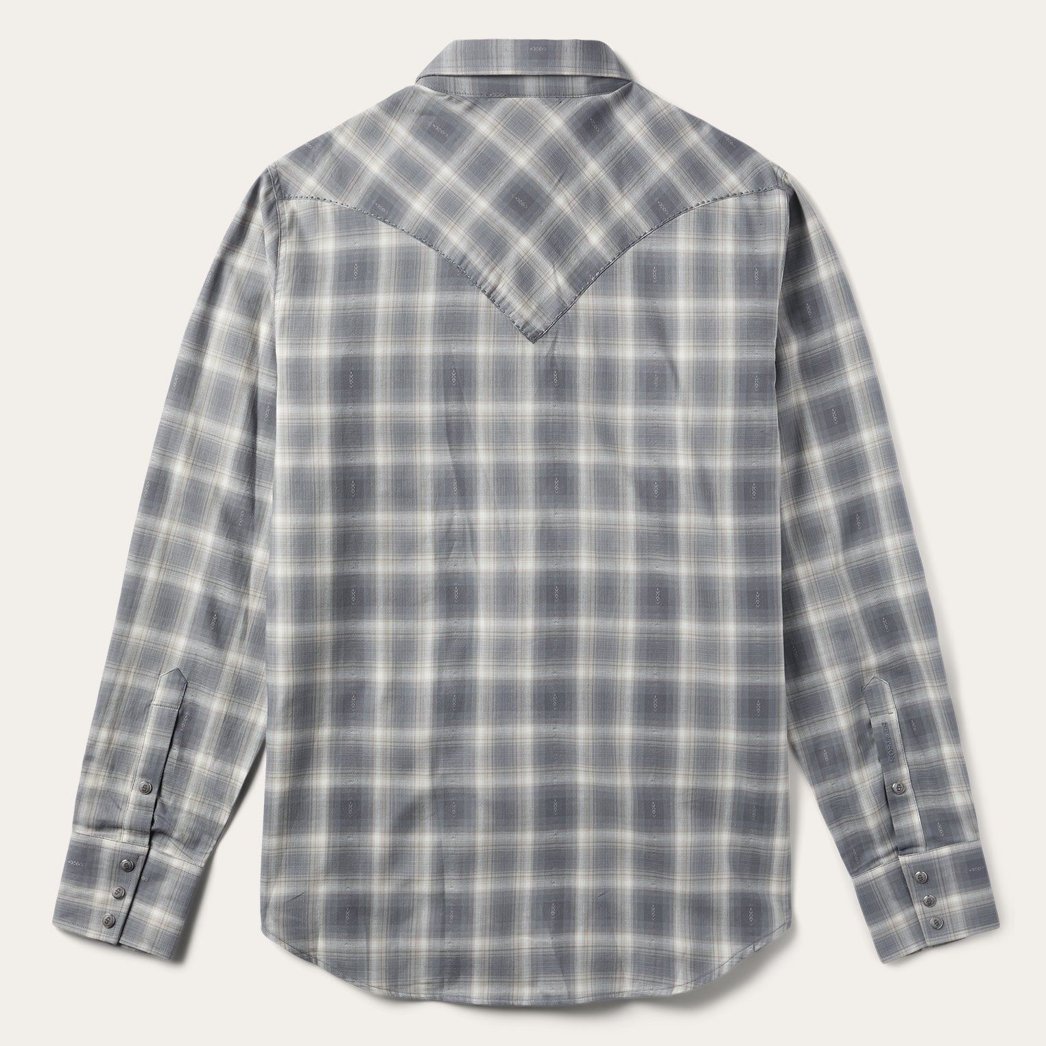 Dobby Twill Plaid Shirt