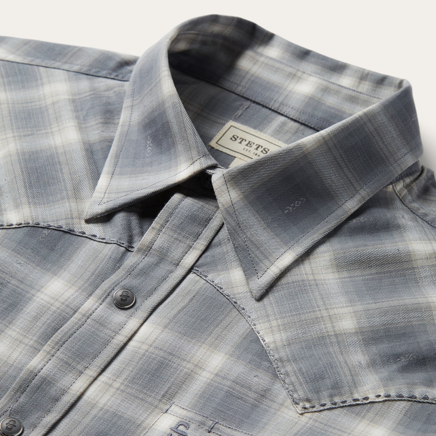 Dobby Twill Plaid Shirt
