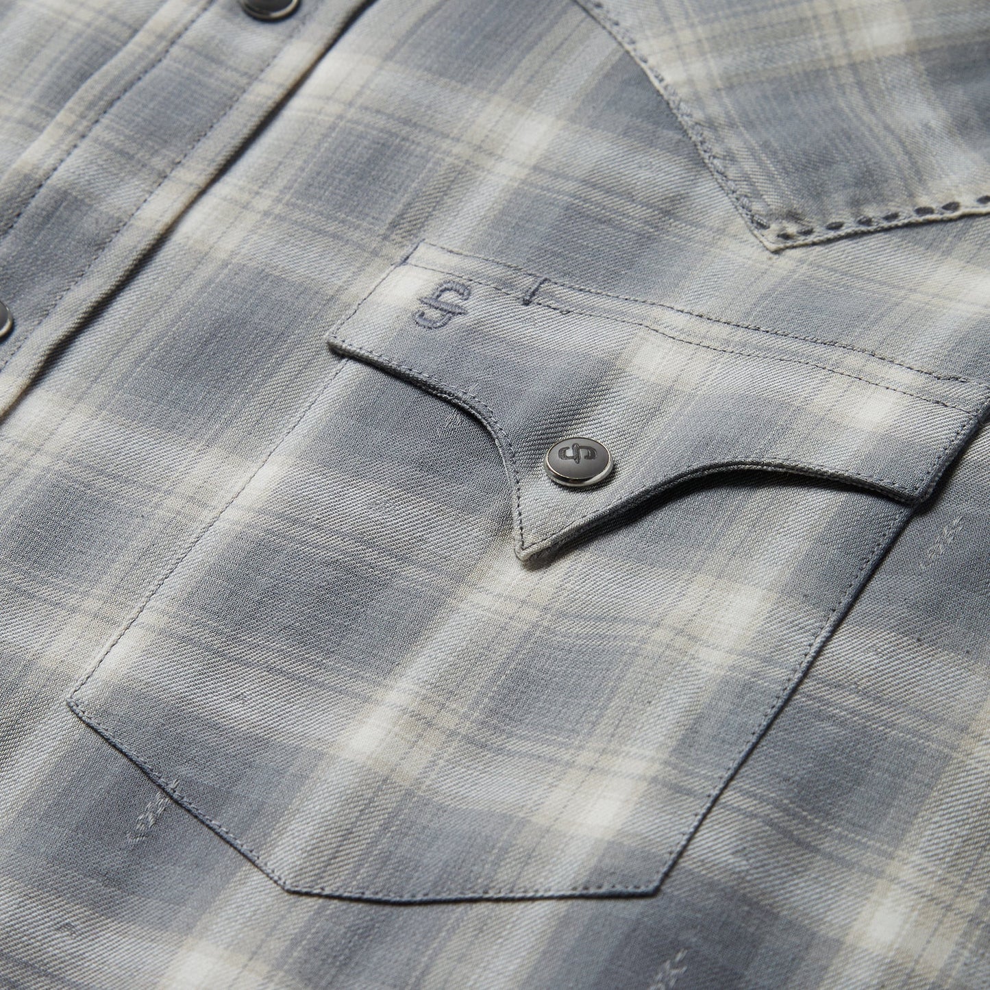 Dobby Twill Plaid Shirt