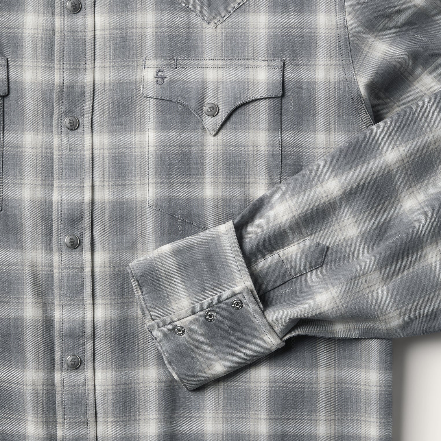 Dobby Twill Plaid Shirt