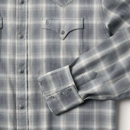 Dobby Twill Plaid Shirt