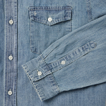 Chambray Button-Down Shirt