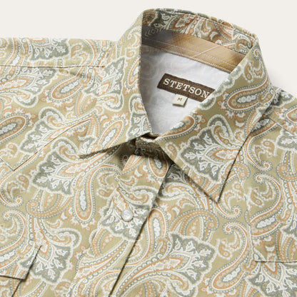 Paisley Short Sleeve Shirt