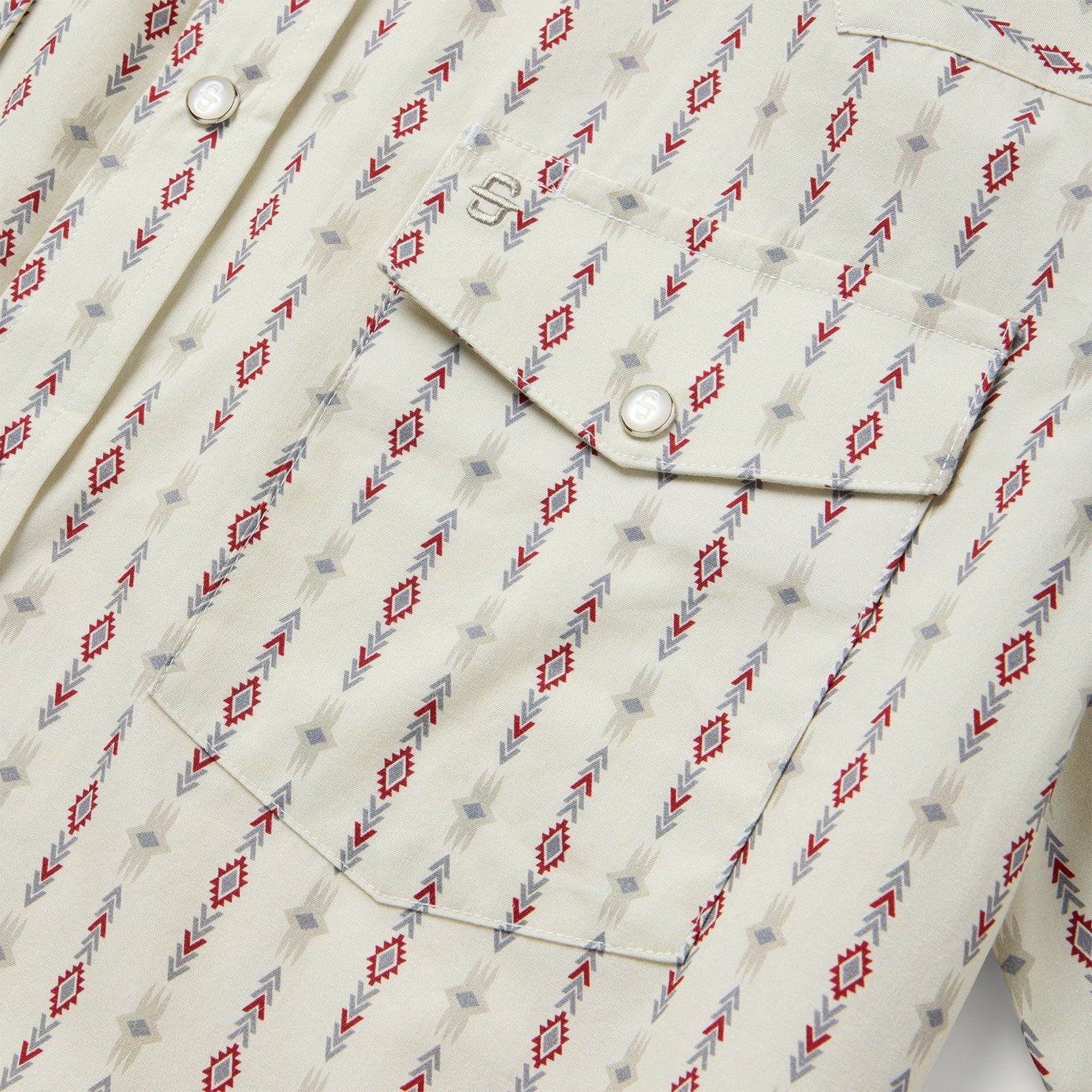 Southwest Stripe Short Sleeve Shirt