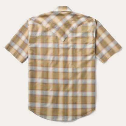Gold Dust Plaid Short Sleeve Shirt