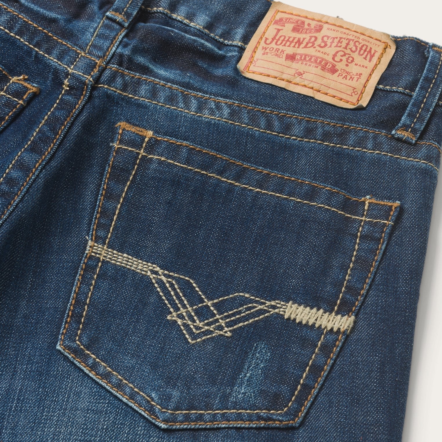 1312 Fit Jeans With Back Pocket Detail