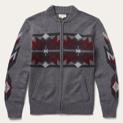Grey Aztec Cardigan