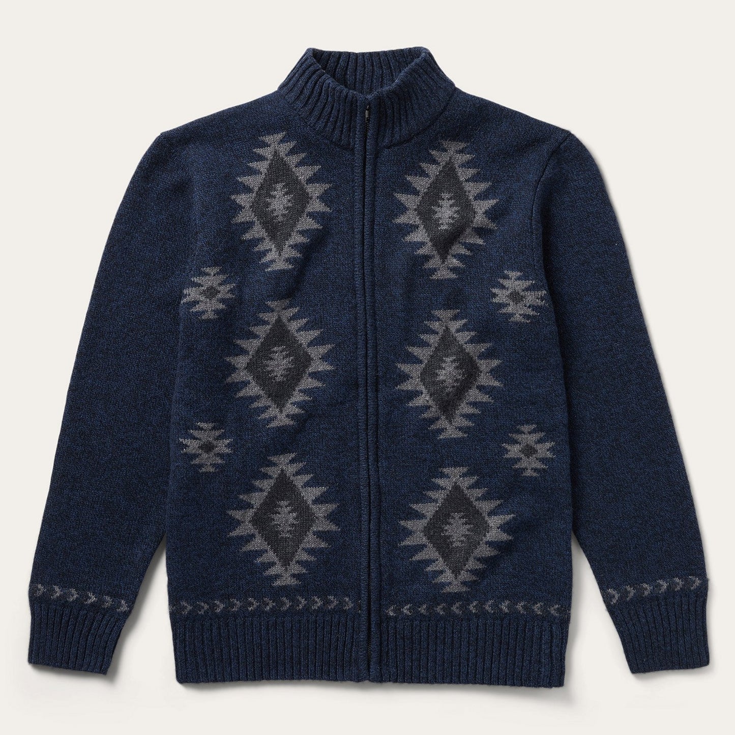 Navy Aztec Cardigan