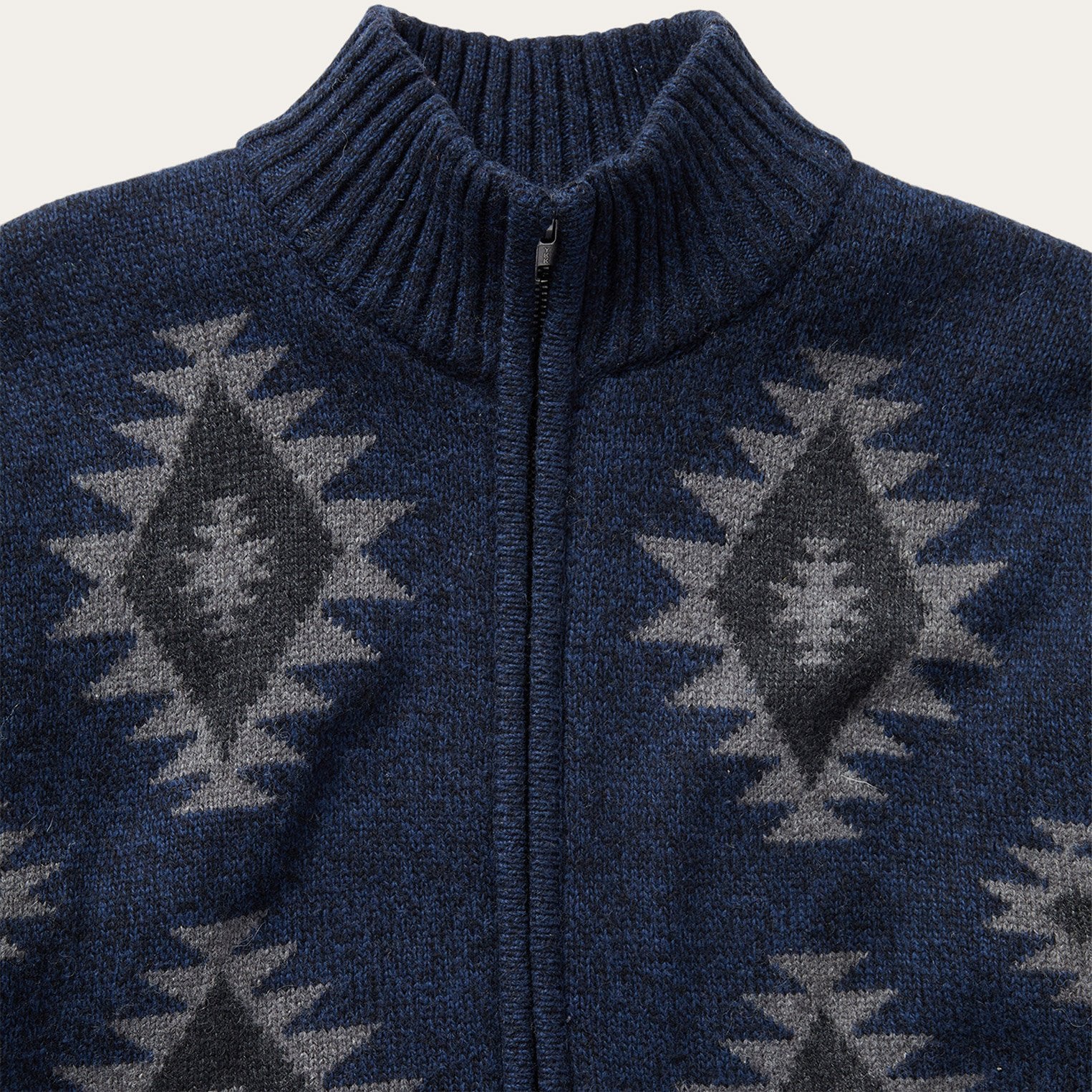 Navy Aztec Cardigan