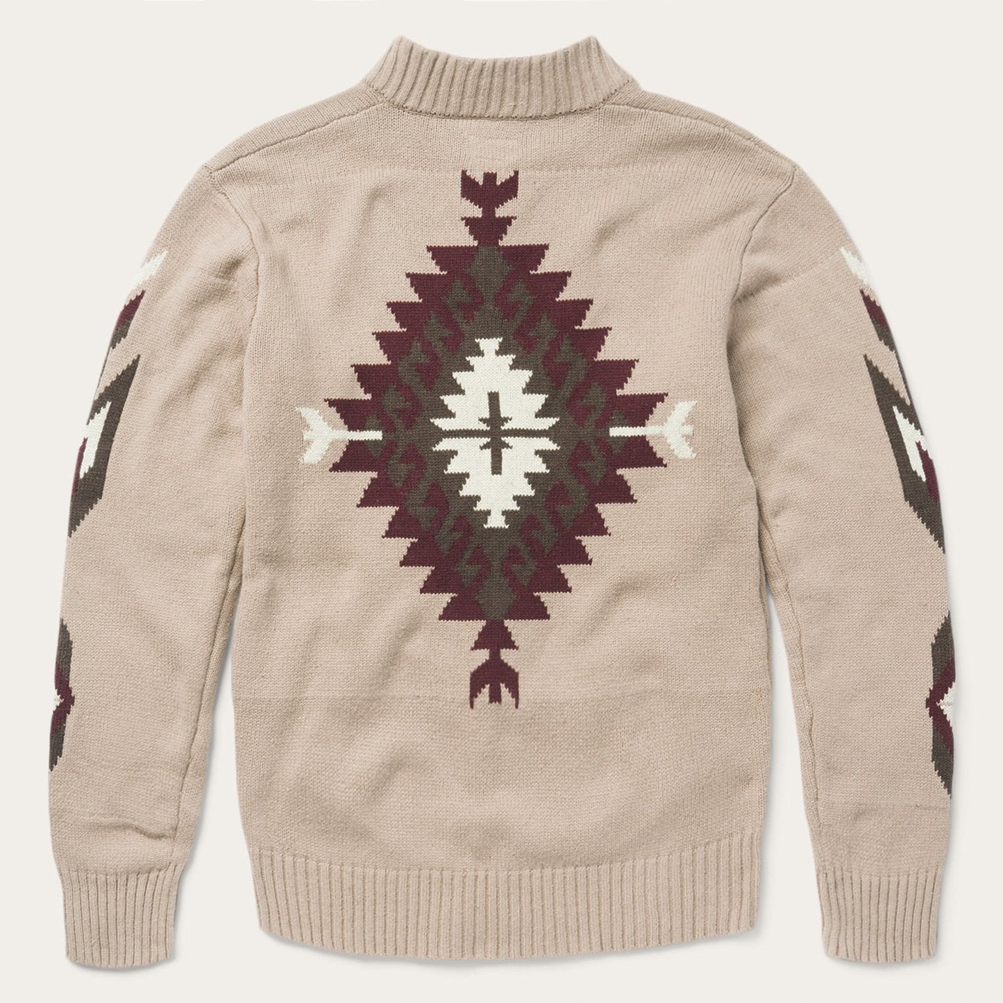 Brown Aztec Cardigan