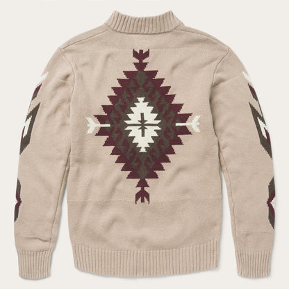 Brown Aztec Cardigan