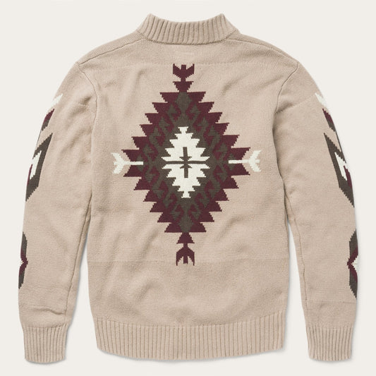 Brown Aztec Cardigan