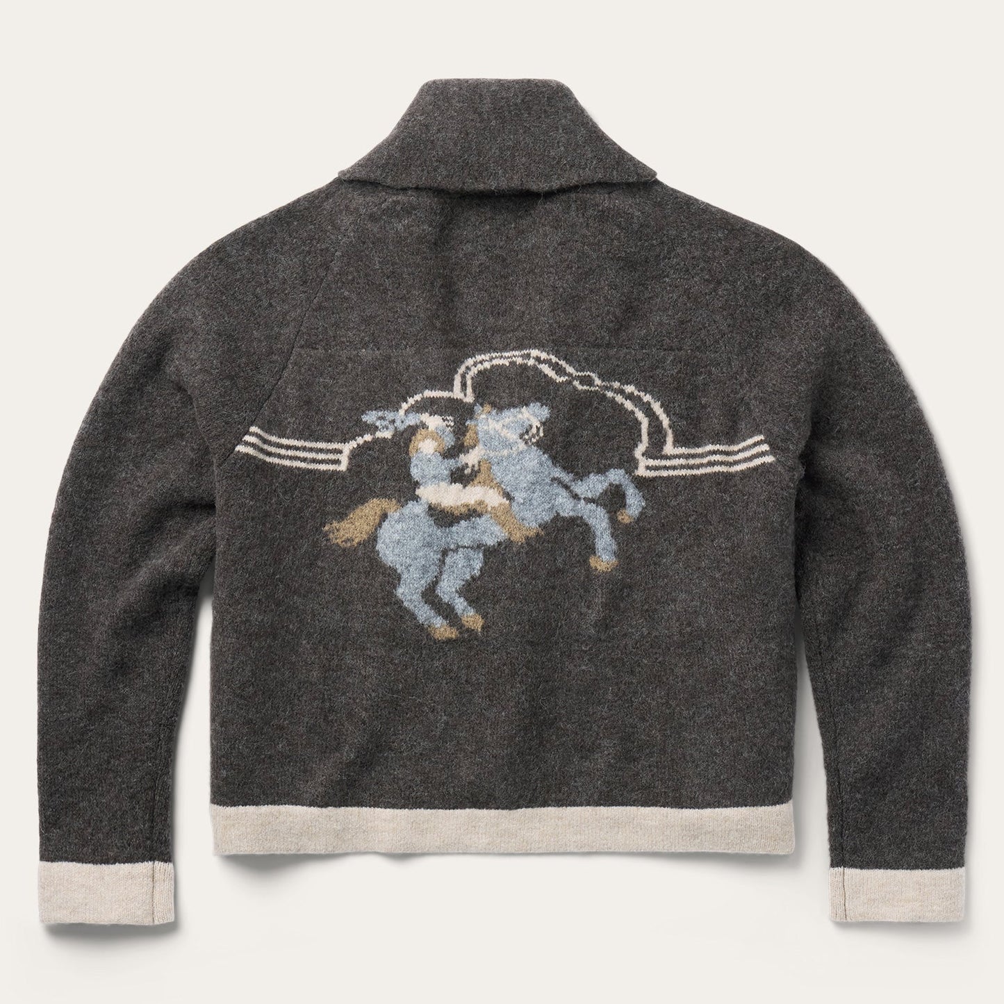 Cropped Retro Cowgirl Sweater