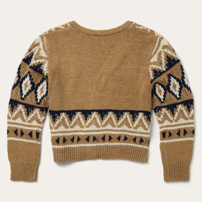 Gold Aztec Cardigan