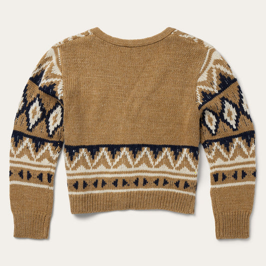 Gold Aztec Cardigan