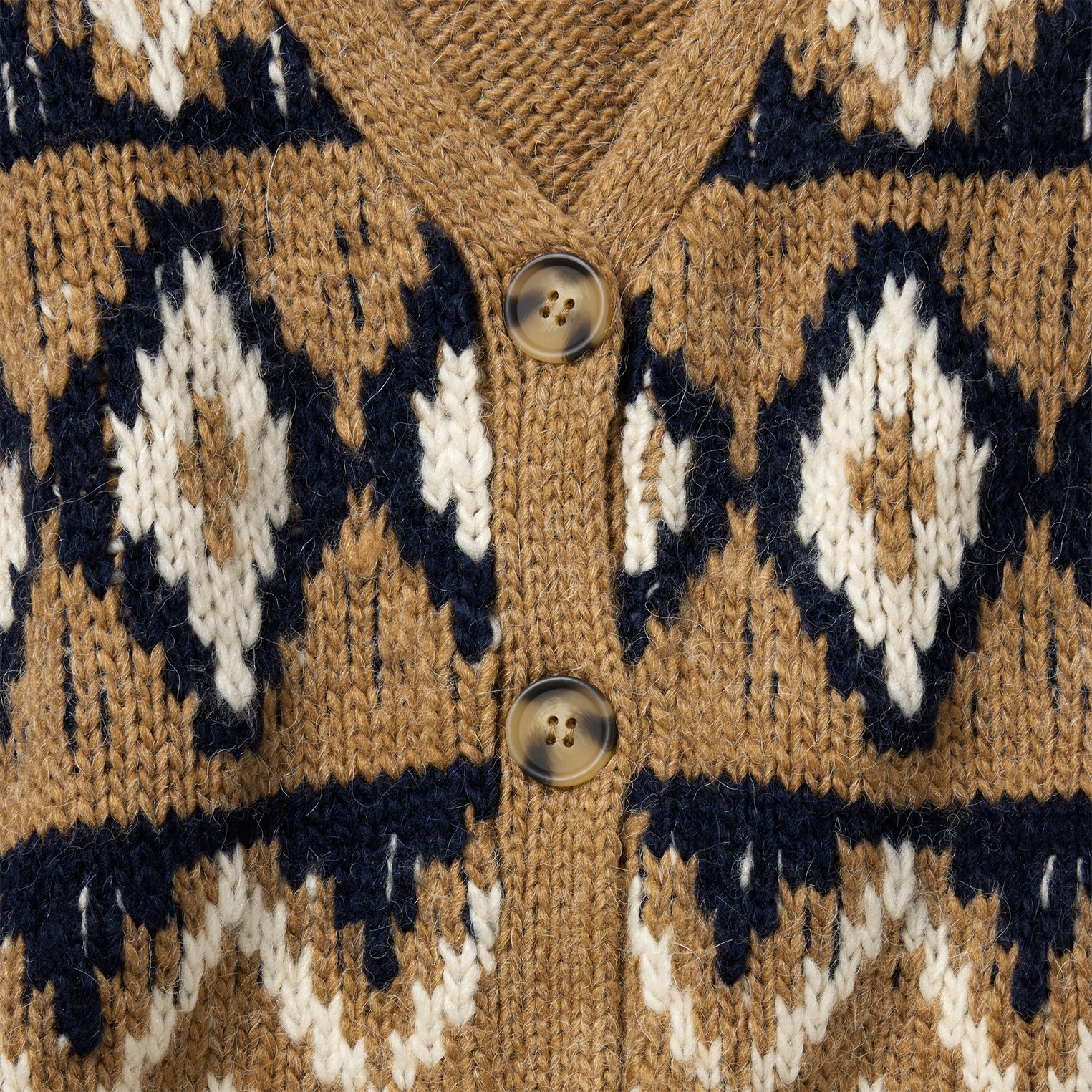 Gold Aztec Cardigan