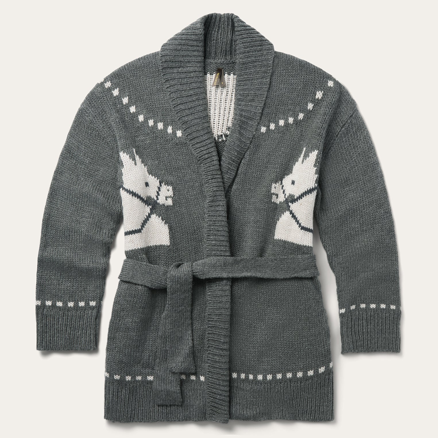 Horse Head Cardigan Sweater