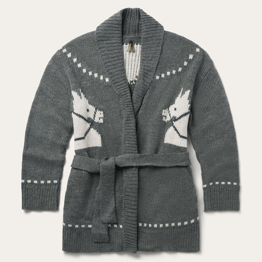 Horse Head Cardigan Sweater