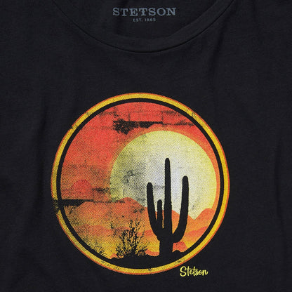 Sunset Saguaro Graphic Tee