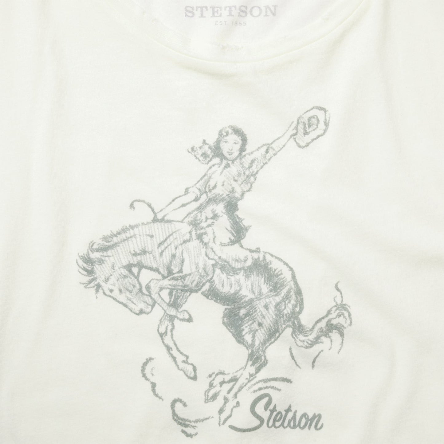 Bucking Cowgirl Graphic Tee