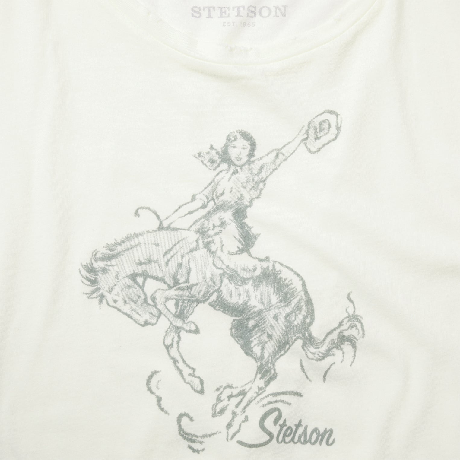 Bucking Cowgirl Graphic Tee