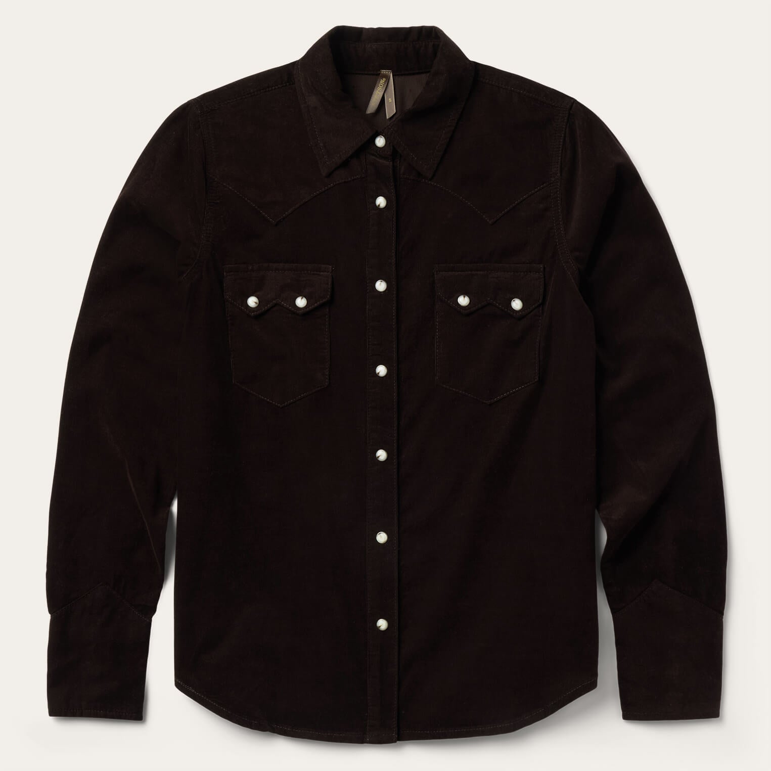 Corduroy Denim Western Shirt