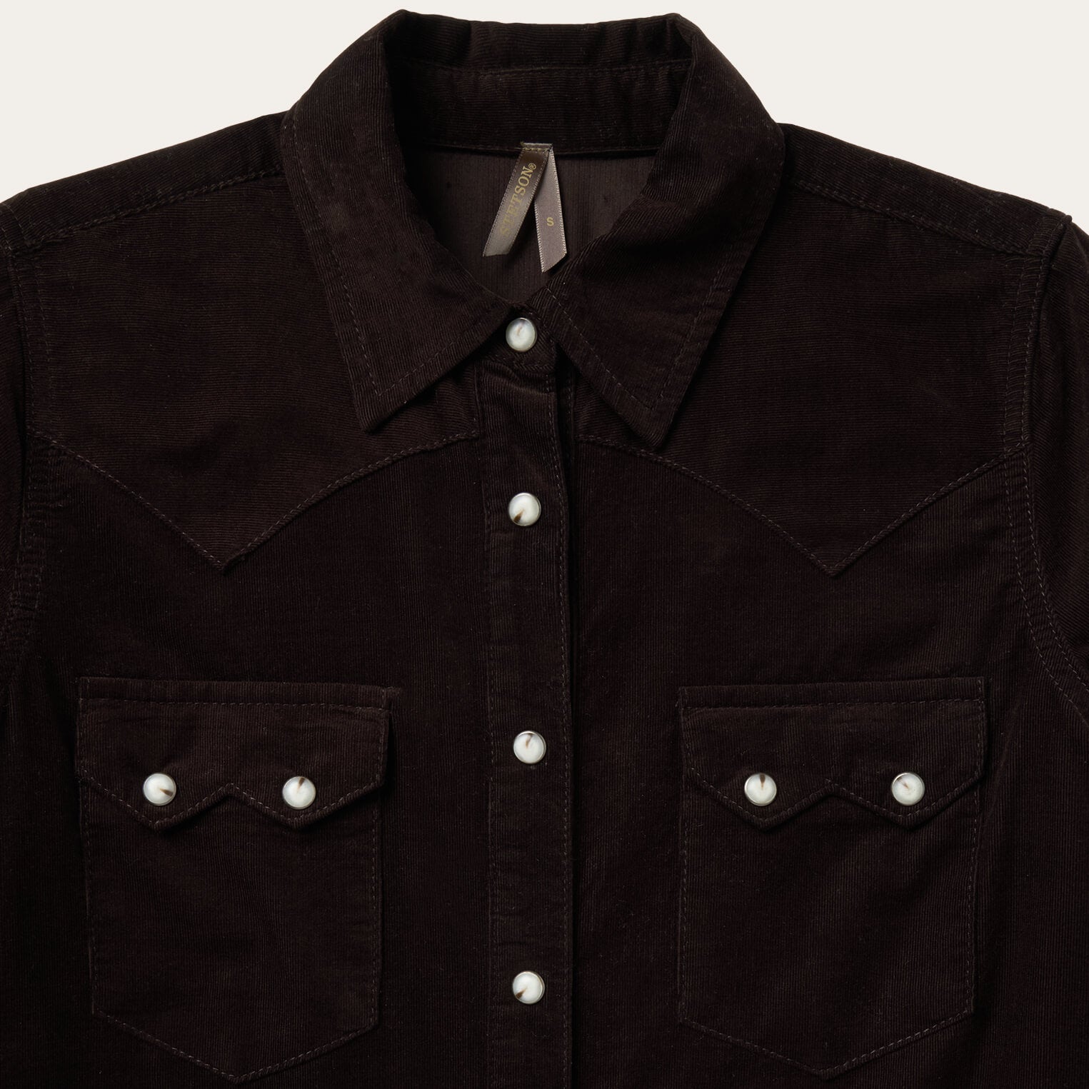 Corduroy Denim Western Shirt