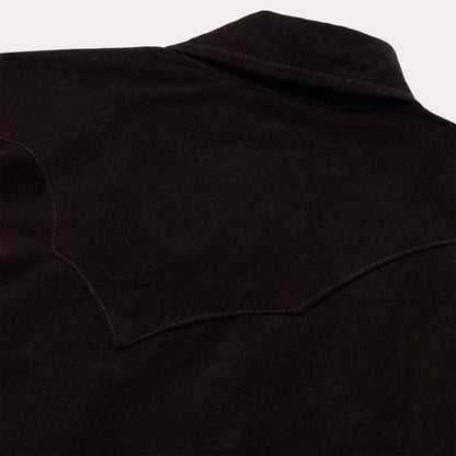 Corduroy Denim Western Shirt