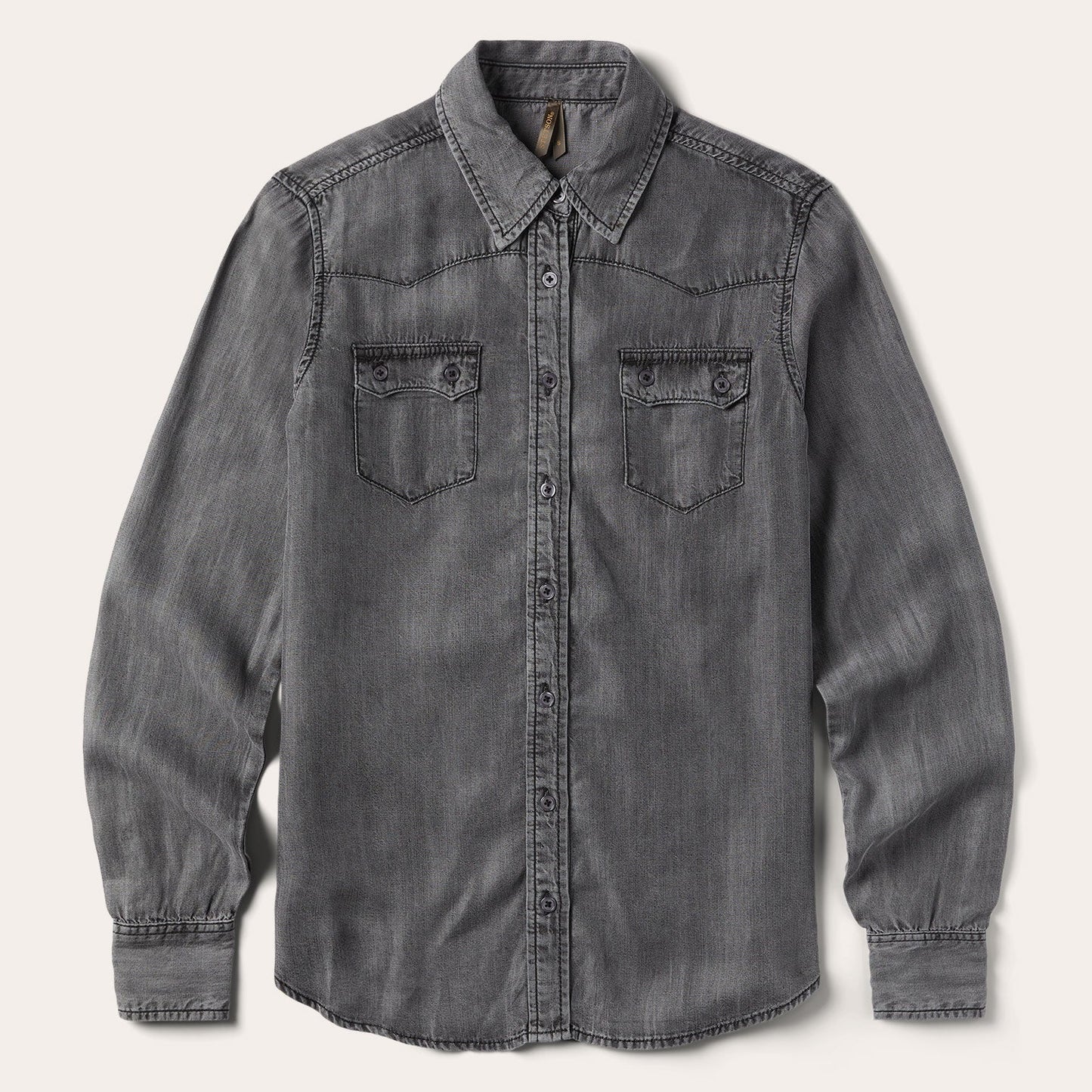 Boyfriend Fit Denim Shirt