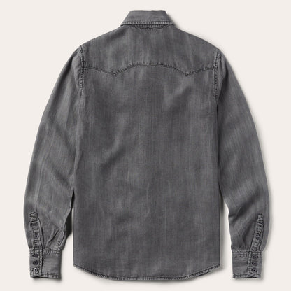 Boyfriend Fit Denim Shirt