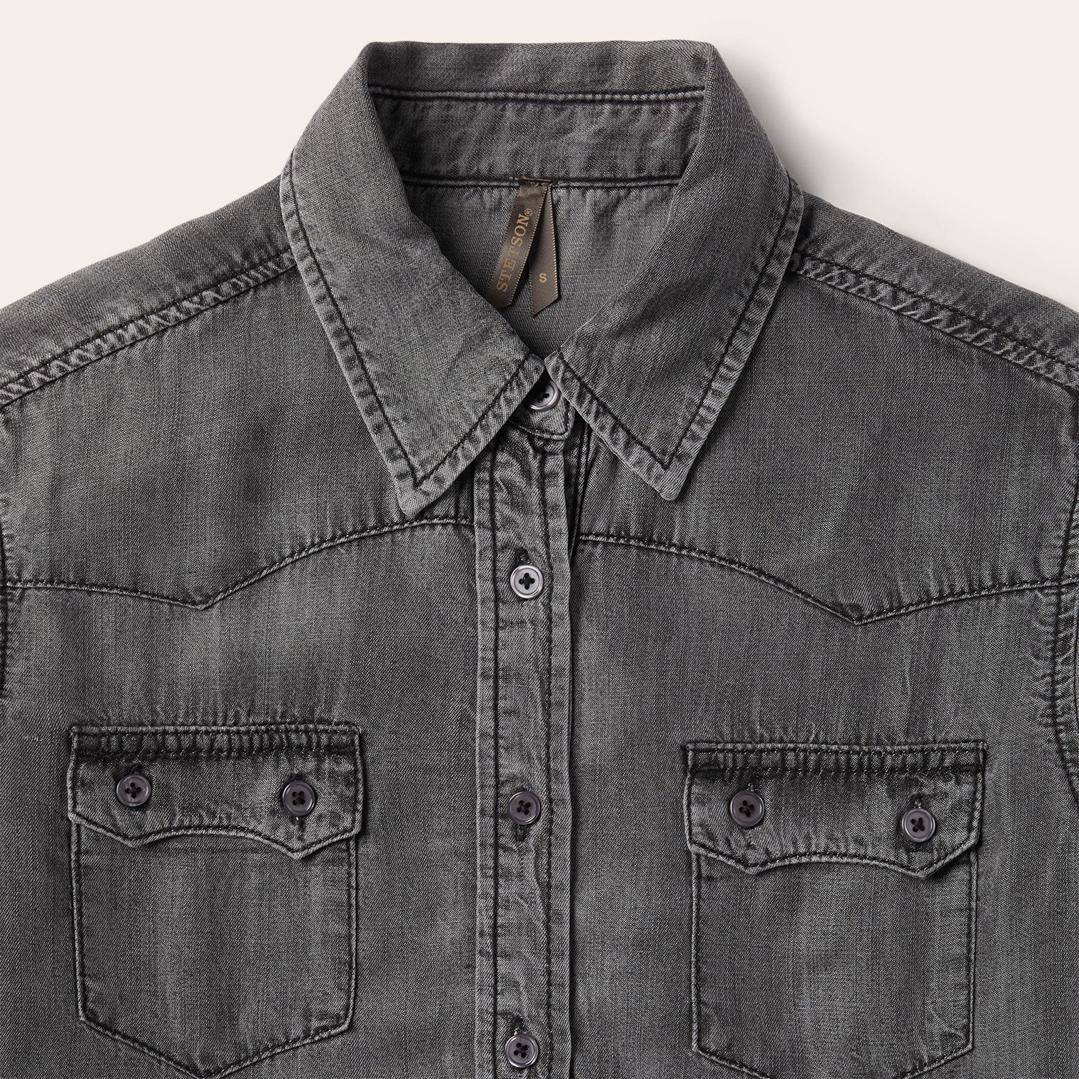 Boyfriend Fit Denim Shirt
