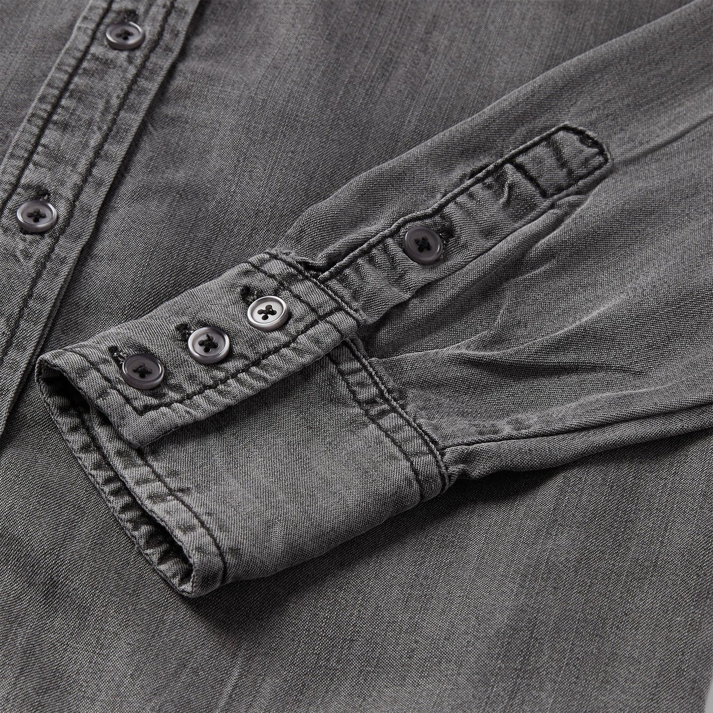 Boyfriend Fit Denim Shirt