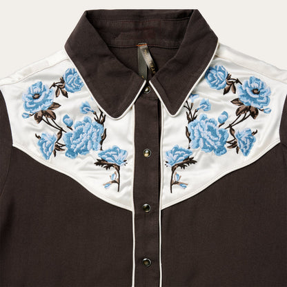 Embroidered Western Shirt